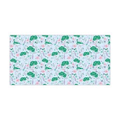 Illustration Flower Pattern Wallpaper Seamless Yoga Headband by Ravend