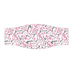 Candy Pink Black-cute Sweat Stretchable Headband by Ravend