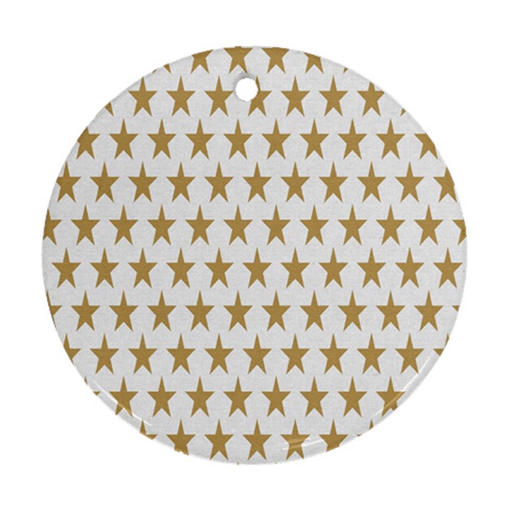 Stars-3 Round Ornament (Two Sides)