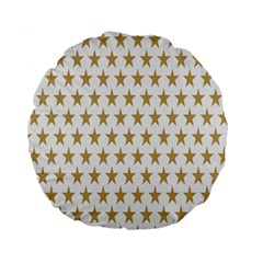 Stars-3 Standard 15  Premium Flano Round Cushions by nateshop