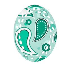 Template Oval Filigree Ornament (Two Sides)