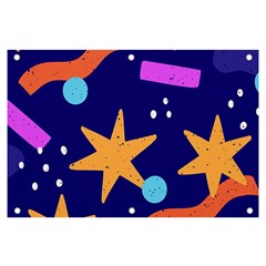 Star Abstract Pattern Wallpaper Banner And Sign 6  X 4  by Wegoenart