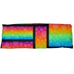 Background Colorful Abstract Body Pillow Case (dakimakura) by Wegoenart