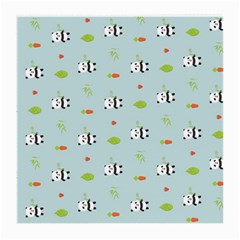 Background Pattern Panda Bamboo Medium Glasses Cloth by Ravend