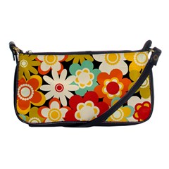 Floral Retro Vintage Blossom Shoulder Clutch Bag