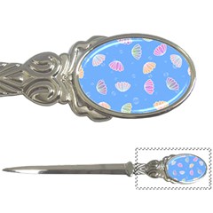 Seashell Clam Pattern Art Design Letter Opener