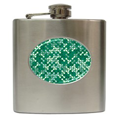 Patterns Fabric Design Surface Hip Flask (6 Oz)