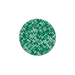 Patterns Fabric Design Surface Golf Ball Marker (10 Pack)