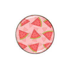 Background Watermelon Pattern Fruit Hat Clip Ball Marker by Wegoenart