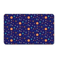 Space Sun Mercury Venus Earth Planet Galaxy Magnet (rectangular) by Wegoenart