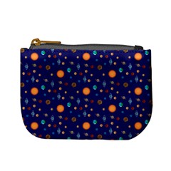 Space Sun Mercury Venus Earth Planet Galaxy Mini Coin Purse