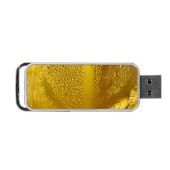 Beer Drink Glass Yellow Cup Bar Portable Usb Flash (two Sides) by Wegoenart