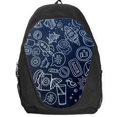 Internet Planet Drink Computer Backpack Bag by Wegoenart