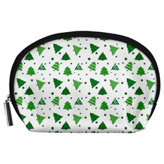 Christmas Tree Pattern Design Accessory Pouch (Large)