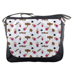 Children Wallpaper Background Messenger Bag