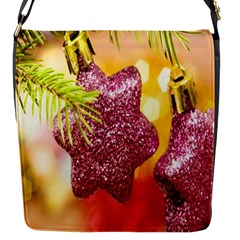 Christmas Decoration 5 Flap Closure Messenger Bag (s) by artworkshop