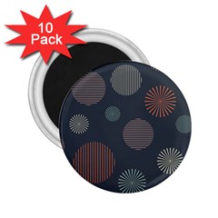 Background Pattern Wallpaper 2 25  Magnets (10 Pack) 