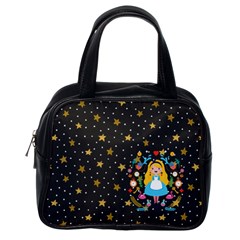 Dots And Stars Classic Handbag (one Side)