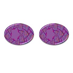 Abstract-1 Cufflinks (oval) by nateshop
