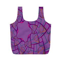 Abstract-1 Full Print Recycle Bag (m) by nateshop