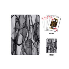 Abstract-black White (1) Playing Cards Single Design (mini)