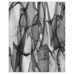 Abstract-black White (1) Drawstring Bag (small) by nateshop