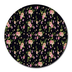 Background-roses Round Mousepads