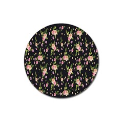 Background-roses Magnet 3  (round) by nateshop