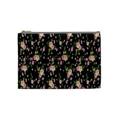 Background-roses Cosmetic Bag (medium) by nateshop