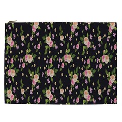 Background-roses Cosmetic Bag (xxl) by nateshop