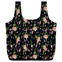 Background-roses Full Print Recycle Bag (xxxl) by nateshop