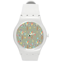 Bear 1 Round Plastic Sport Watch (M)