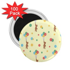 Bear 2 2 25  Magnets (100 Pack)  by nateshop