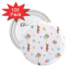 Bear 2.25  Buttons (100 pack) 