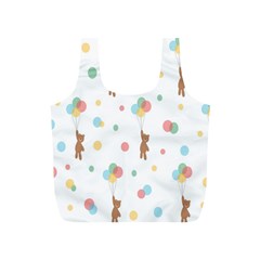 Bear Full Print Recycle Bag (s) by nateshop