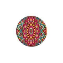 Buddhist Mandala Golf Ball Marker (4 Pack) by nateshop