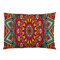 Buddhist Mandala Pillow Case by nateshop