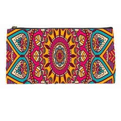 Buddhist Mandala Pencil Case by nateshop