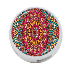 Buddhist Mandala 4-port Usb Hub (two Sides) by nateshop