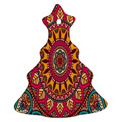 Buddhist Mandala Christmas Tree Ornament (two Sides) by nateshop