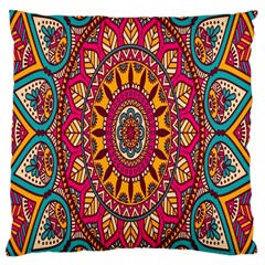 Buddhist Mandala Large Cushion Case (two Sides) by nateshop