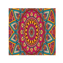 Buddhist Mandala Square Satin Scarf (30  X 30 ) by nateshop