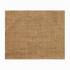 Burlap Texture Small Glasses Cloth (2 Sides) by nateshop