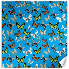 Butterflies Canvas 16  X 16  by nateshop