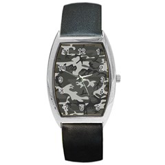 Camouflage Barrel Style Metal Watch by nateshop