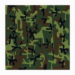 Camouflage-1 Medium Glasses Cloth (2 Sides) by nateshop