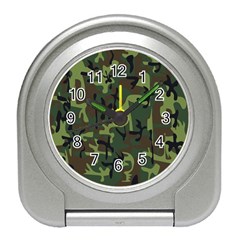 Camouflage-1 Travel Alarm Clock by nateshop