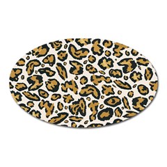 Cheetah Oval Magnet by nateshop