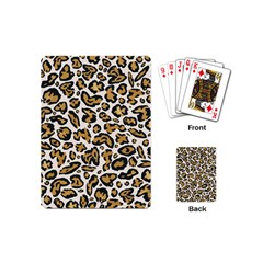 Cheetah Playing Cards Single Design (mini) by nateshop