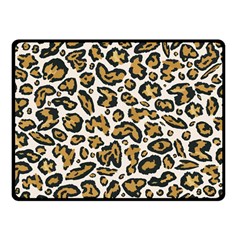 Cheetah Double Sided Fleece Blanket (small)  by nateshop